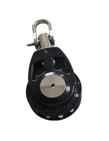 Poulie simple forte charge inox à manille série 50