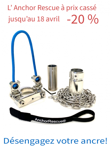 AnchorRescue chaîne de 8 et 10 mm